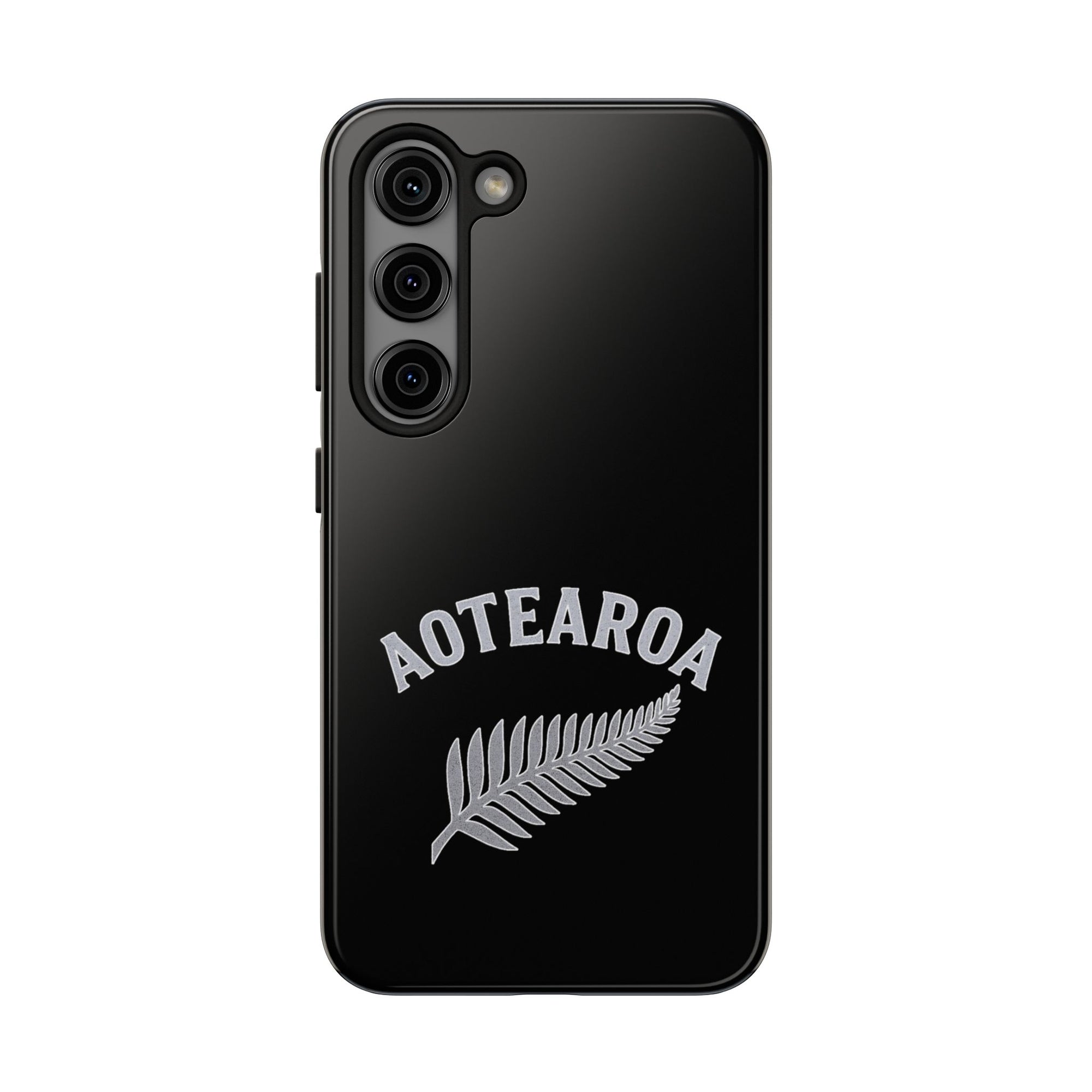 Aotearoa Phone Case | Silver Fern Phone Case | New Zealand iPhone Case | Kiwi Phone Case | Fern Design Phone Cover | NZ Pride Case