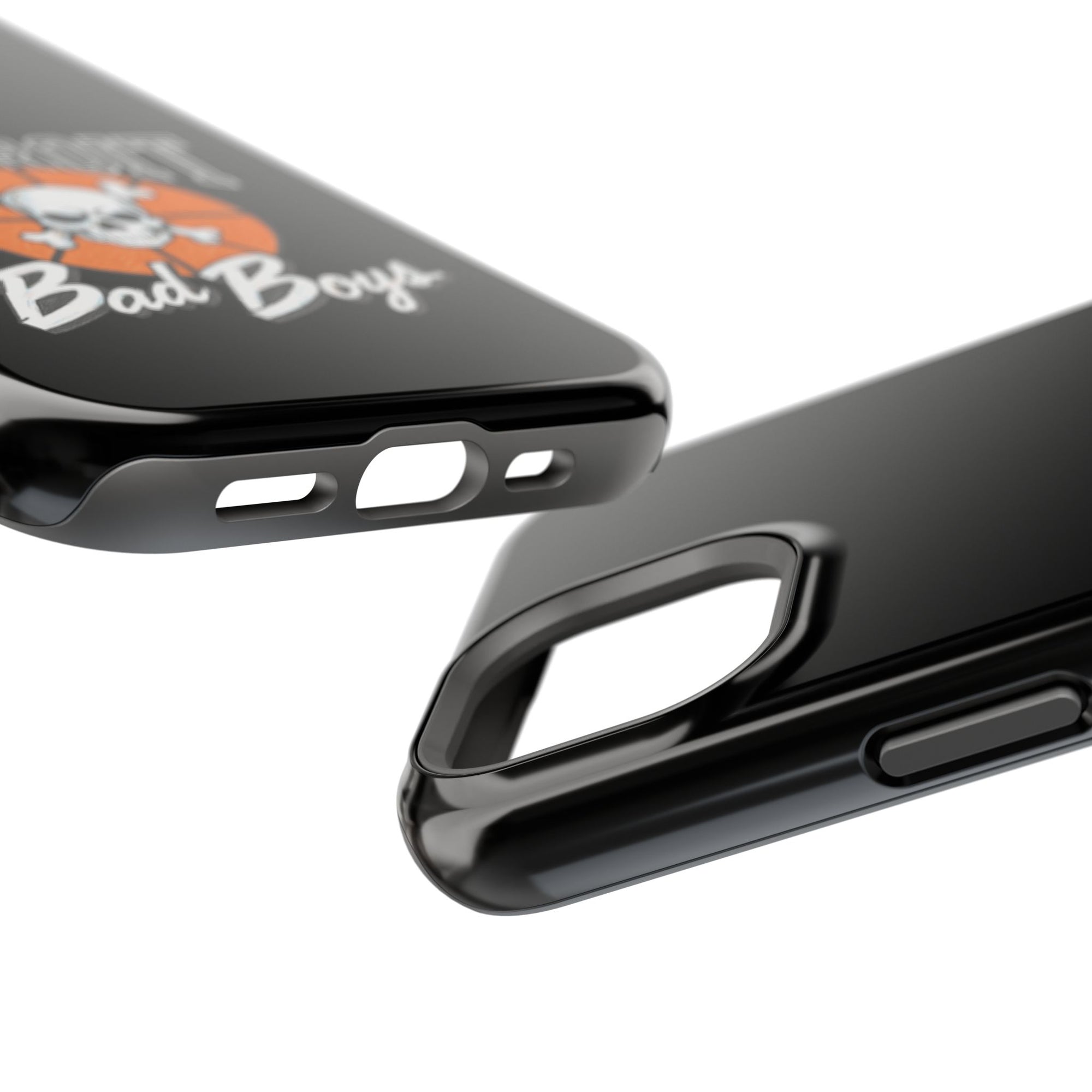 Detroit Bad Boys Skull Basketball Phone Case - Magnetic Impact-Resistant Case