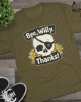 Bye Willy Thanks Shirt, Goonies Fan Tee, Pirate Skull Gold Coins, 80s Movie Gift, Funny Nostalgia Shirt, Goonies Never Say Die