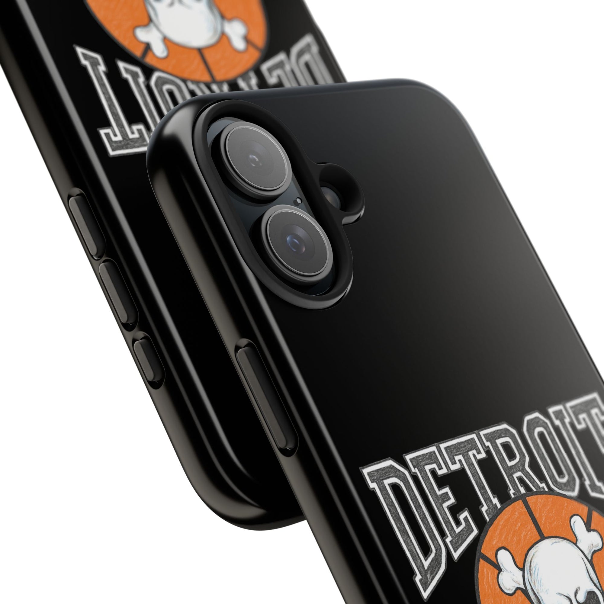 Detroit Bad Boys Phone Case | Basketball Skull Design - Tough Case