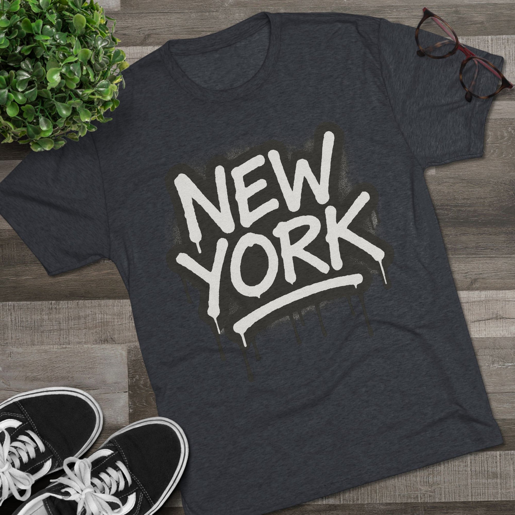 New York City Connection Tee, NYC Graffiti Spray Paint Style, Unisex Shirt for Fans, Street Art Urban Fashion, NYC Lover Gift, Graphic Tee