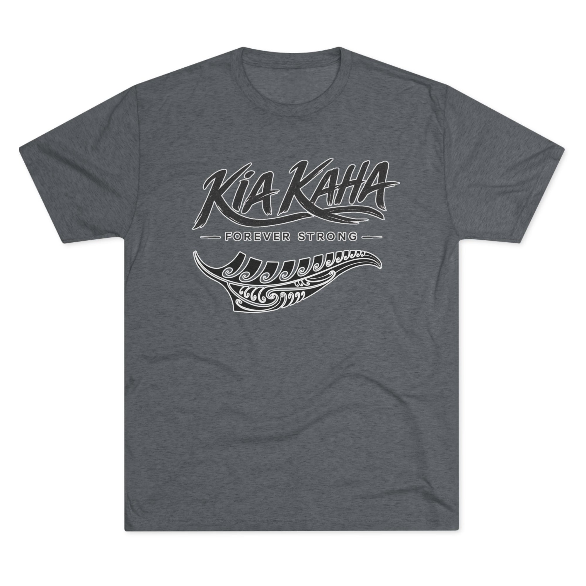 Kia Kaha Forever Strong Tee | Maori Koru Fern Design