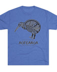 Maori Kiwi Aotearoa T-Shirt | New Zealand Tribal Bird Tee