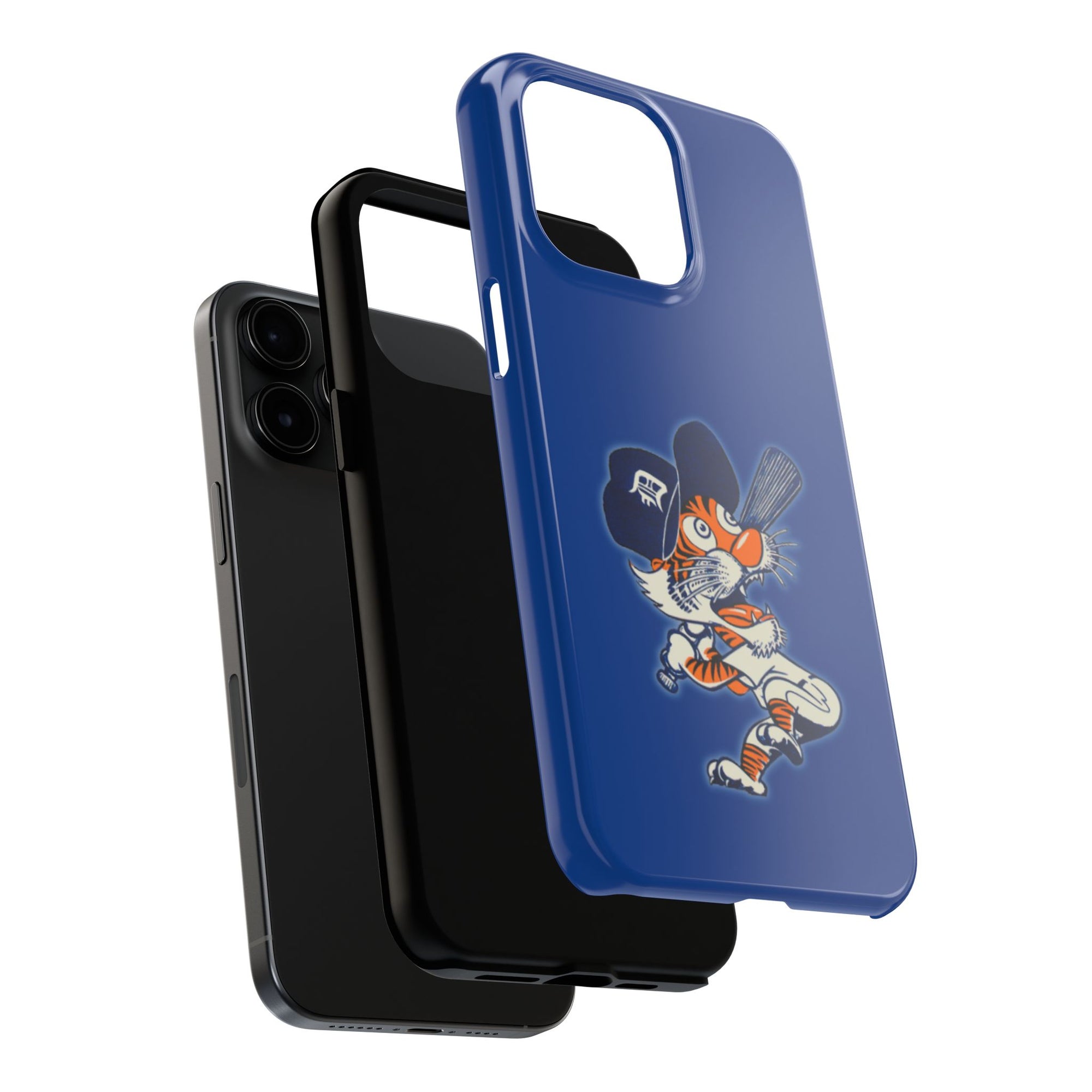 Detroit Tiger Phone Case | Baseball Style iPhone Case | Retro Tiger Case | Detroit Baseball Phone Case | Sports Fan Case