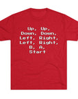 Contra Code Shirt | Up Down Cheat Code Tee | Retro Gaming Shirt | Gamer Nostalgia Tee | Vintage Arcade Shirt | Classic Gamer Gift