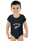 New Zealand Baby Onesie | Aotearoa Baby Outfit | Kiwi Infant Bodysuit | NZ Baby Clothes | Silver Fern Baby Gift