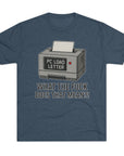 PC Load Letter printer graphic Tee | "What the fuck does that mean?!"