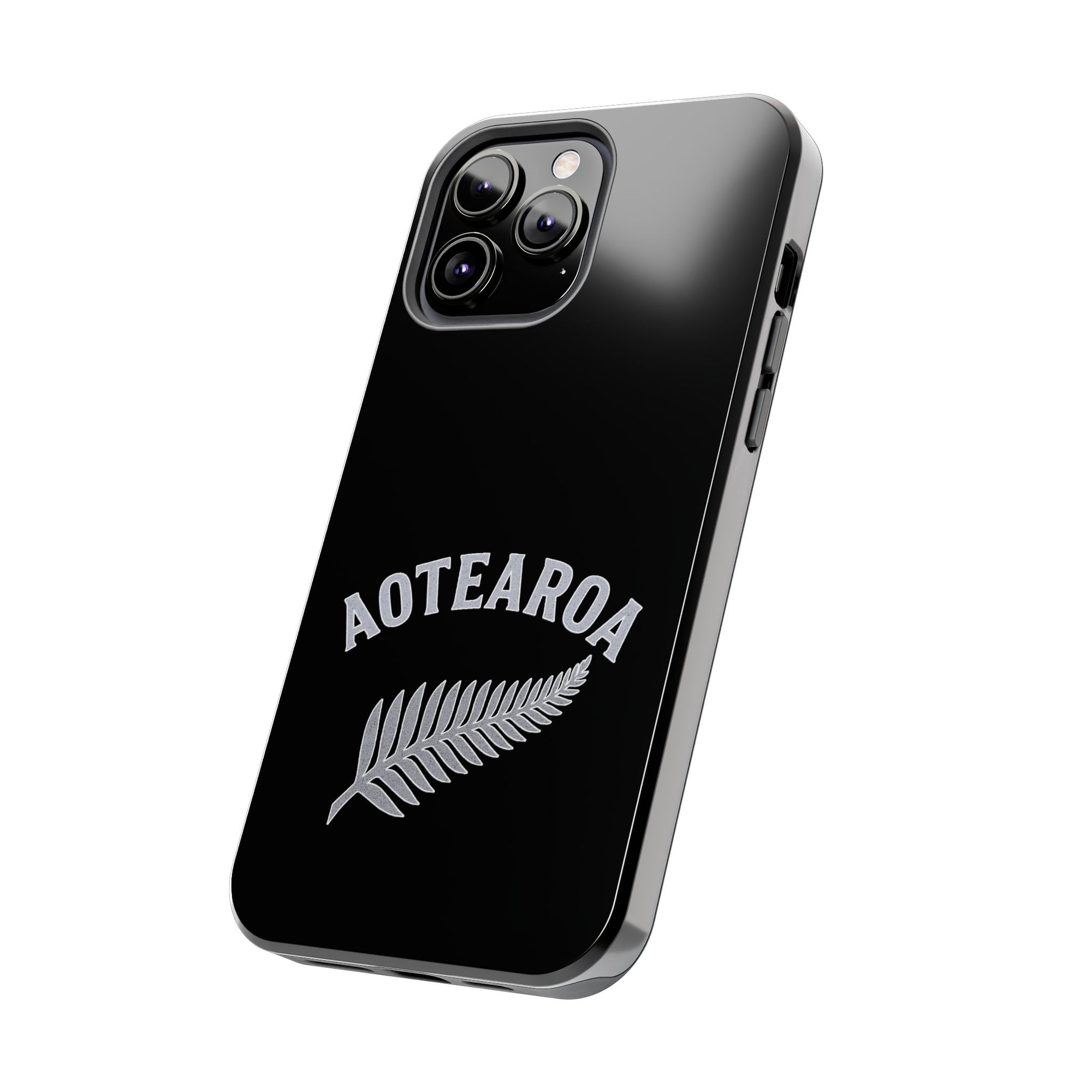 Aotearoa Phone Case | Silver Fern Phone Case | New Zealand iPhone Case | Kiwi Phone Case | Fern Design Phone Cover | NZ Pride Case