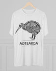 Maori Kiwi Aotearoa T-Shirt | New Zealand Tribal Bird Tee