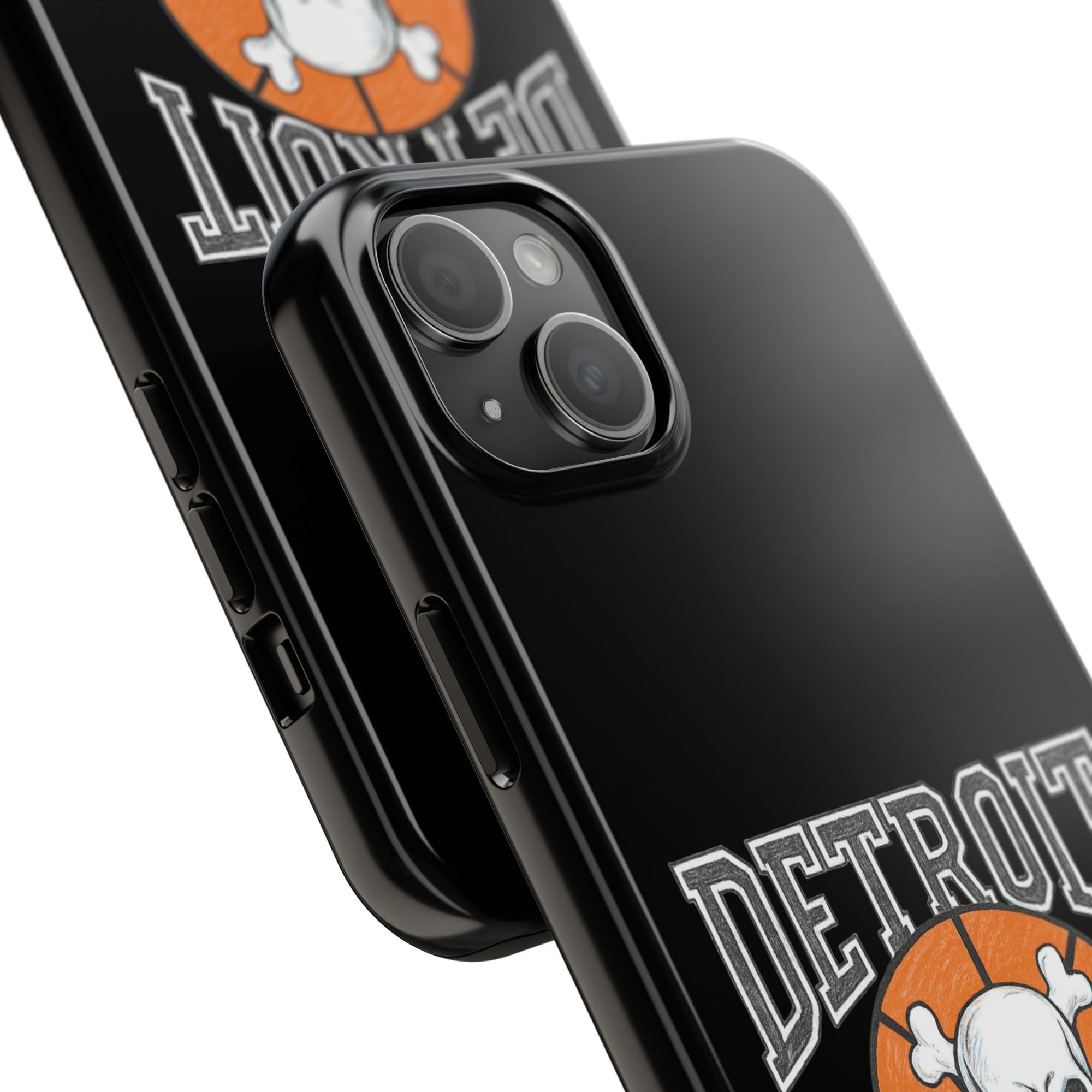 Detroit Bad Boys Phone Case | Basketball Skull Design - Tough Case