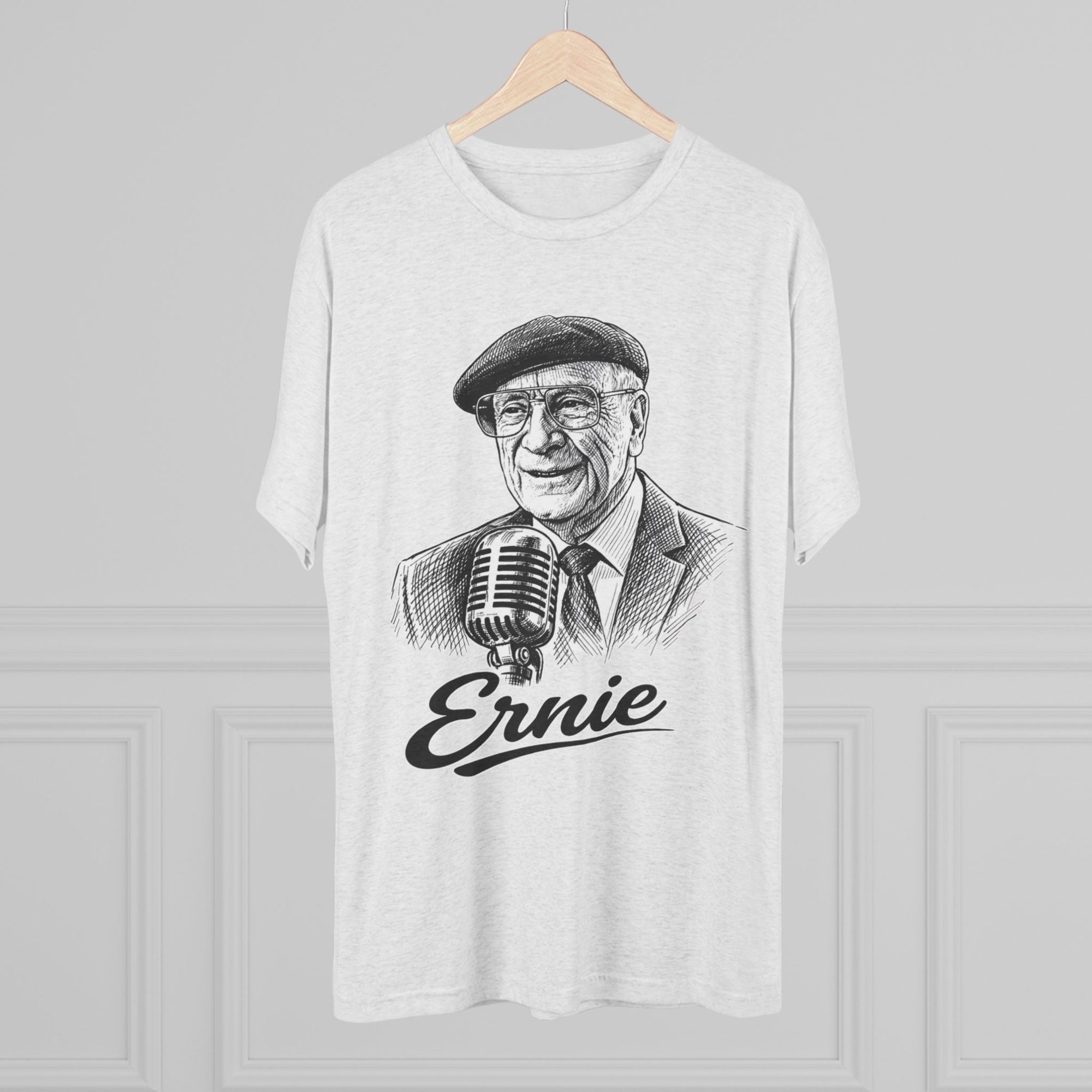 Ernie Harwell Shirt, Detroit Baseball Broadcaster Tribute Tee, Vintage Baseball Announcer Shirt, Detroit Baseball Fan Gift