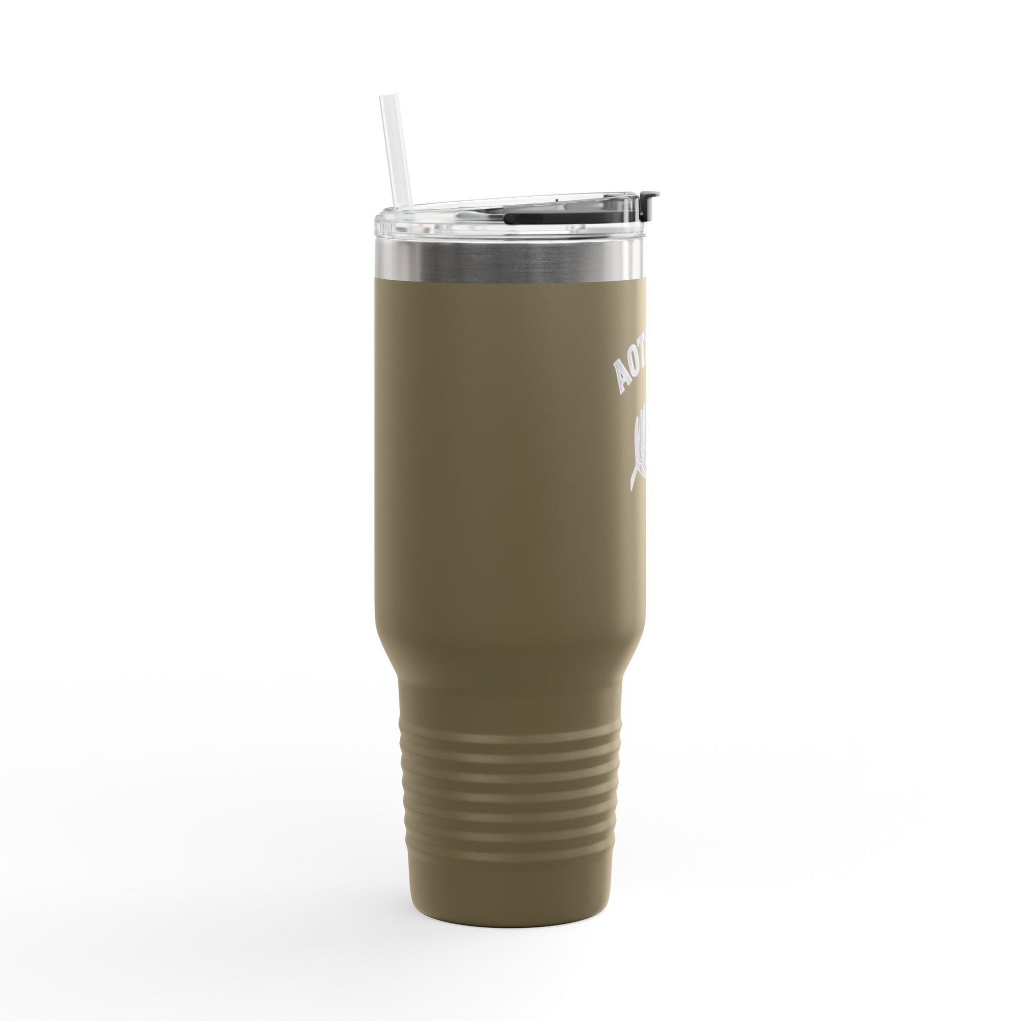 Aotearoa 40oz Travel Mug | Stanley Style Tumbler | New Zealand Insulated Mug | Silver Fern Cup | Kiwi Travel Cup | Large Handle Tumbler