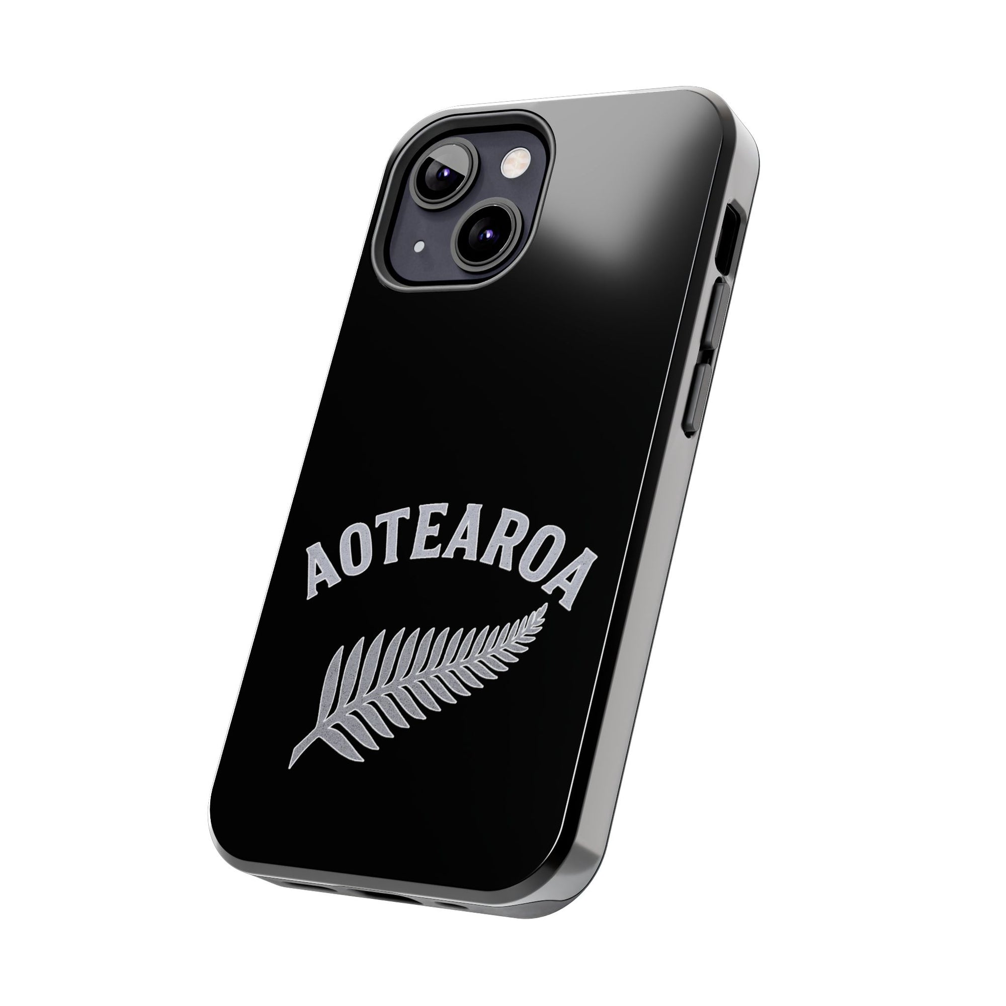 Aotearoa Phone Case | Silver Fern Phone Case | New Zealand iPhone Case | Kiwi Phone Case | Fern Design Phone Cover | NZ Pride Case