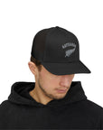 Aotearoa Hat Embroidered | Silver Fern Hat | New Zealand Cap | Kiwi Hat | NZ Pride Hat | Minimalist Snapback Trucker Hat