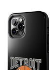 Detroit Bad Boys Phone Case | Basketball Skull Design - Tough Case