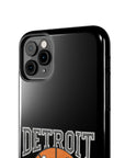 Detroit Bad Boys Phone Case | Basketball Skull Design - Tough Case