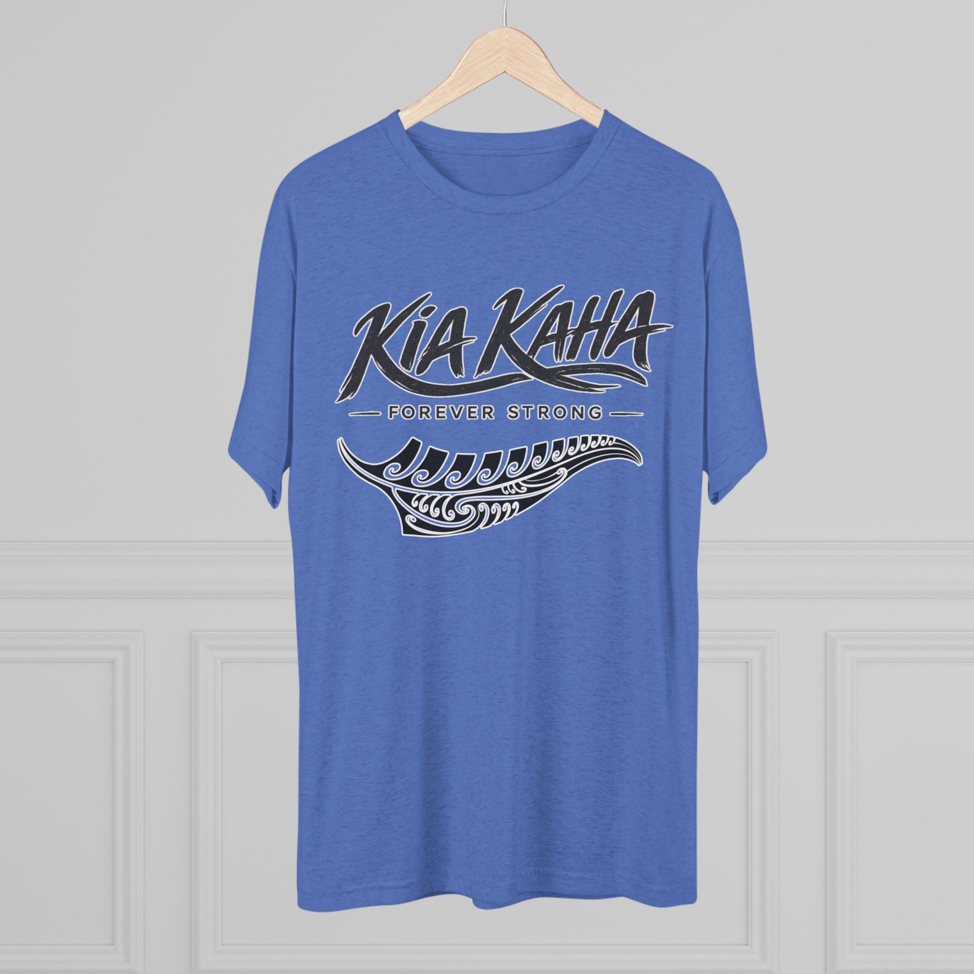 Kia Kaha Forever Strong Tee | Maori Koru Fern Design
