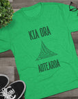 Kia Ora Aotearoa Tee | Maori Koru Wave T-Shirt