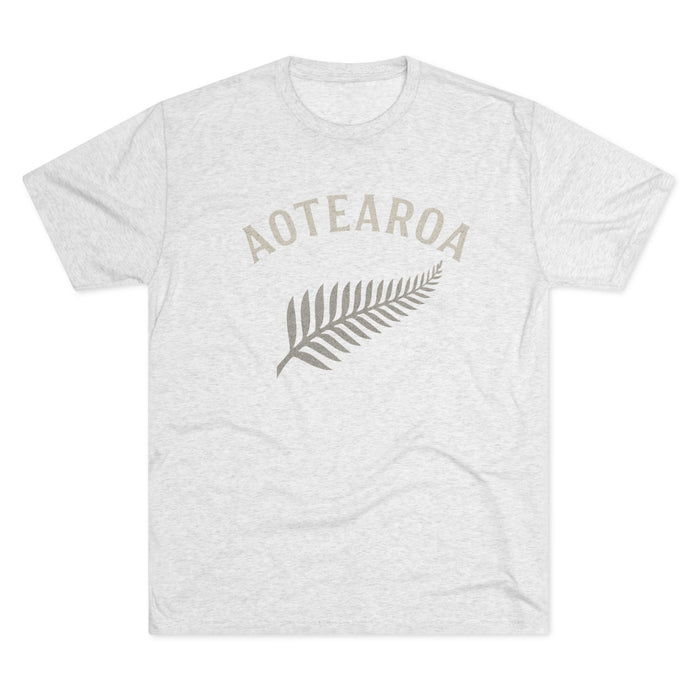 Aotearoa New Zealand Tri-Blend Tee, Classic Soft Shirt for Men & Women, Kiwi Travel Top, Vintage Tshirt, Comfortable Cotton Blend, Souvenir