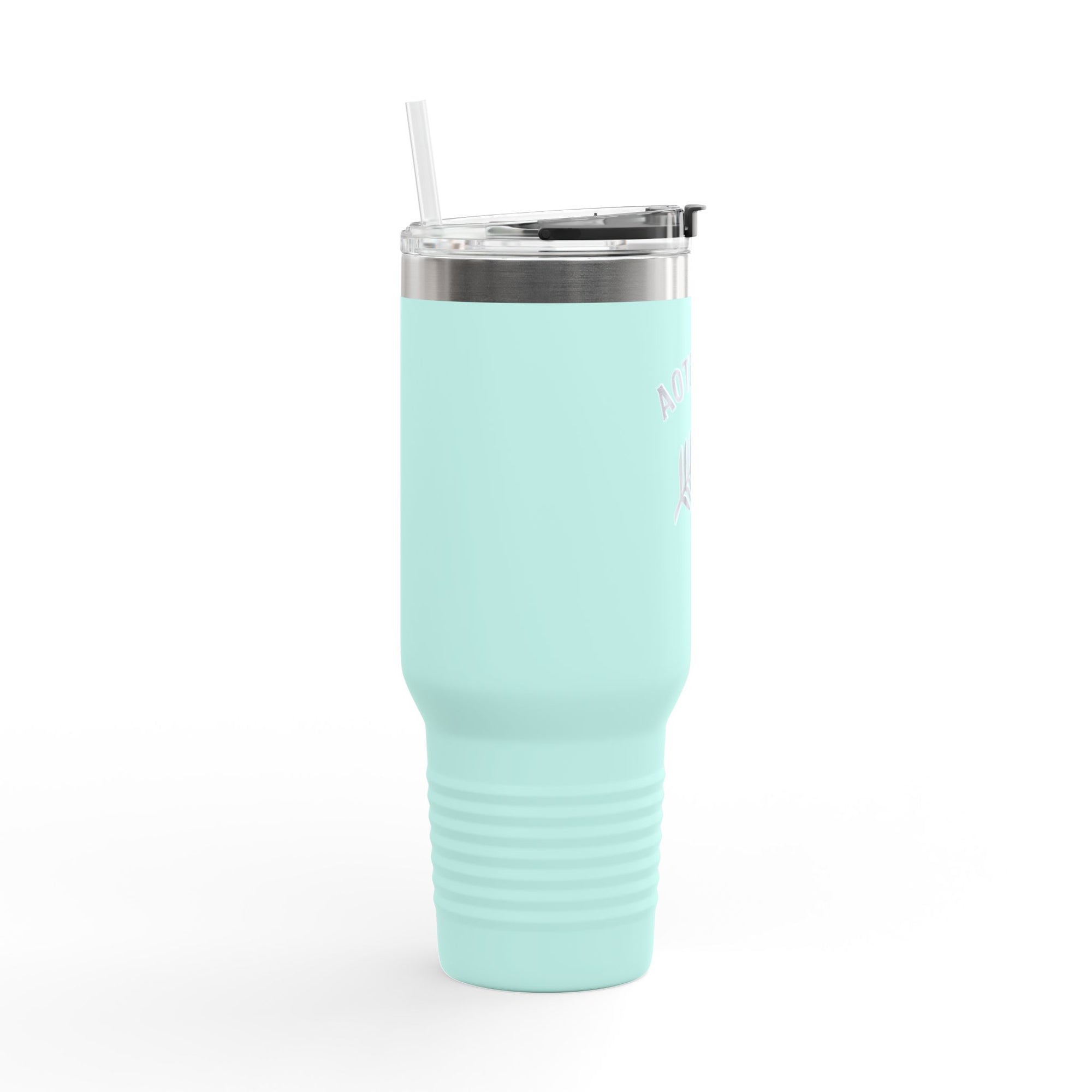 Aotearoa 40oz Travel Mug | Stanley Style Tumbler | New Zealand Insulated Mug | Silver Fern Cup | Kiwi Travel Cup | Large Handle Tumbler