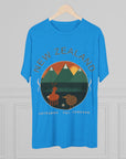 Aotearoa New Zealand Tri-Blend Tee, Classic Soft Shirt for Men & Women, Kiwi Travel Top, Vintage Tshirt, Souvenir