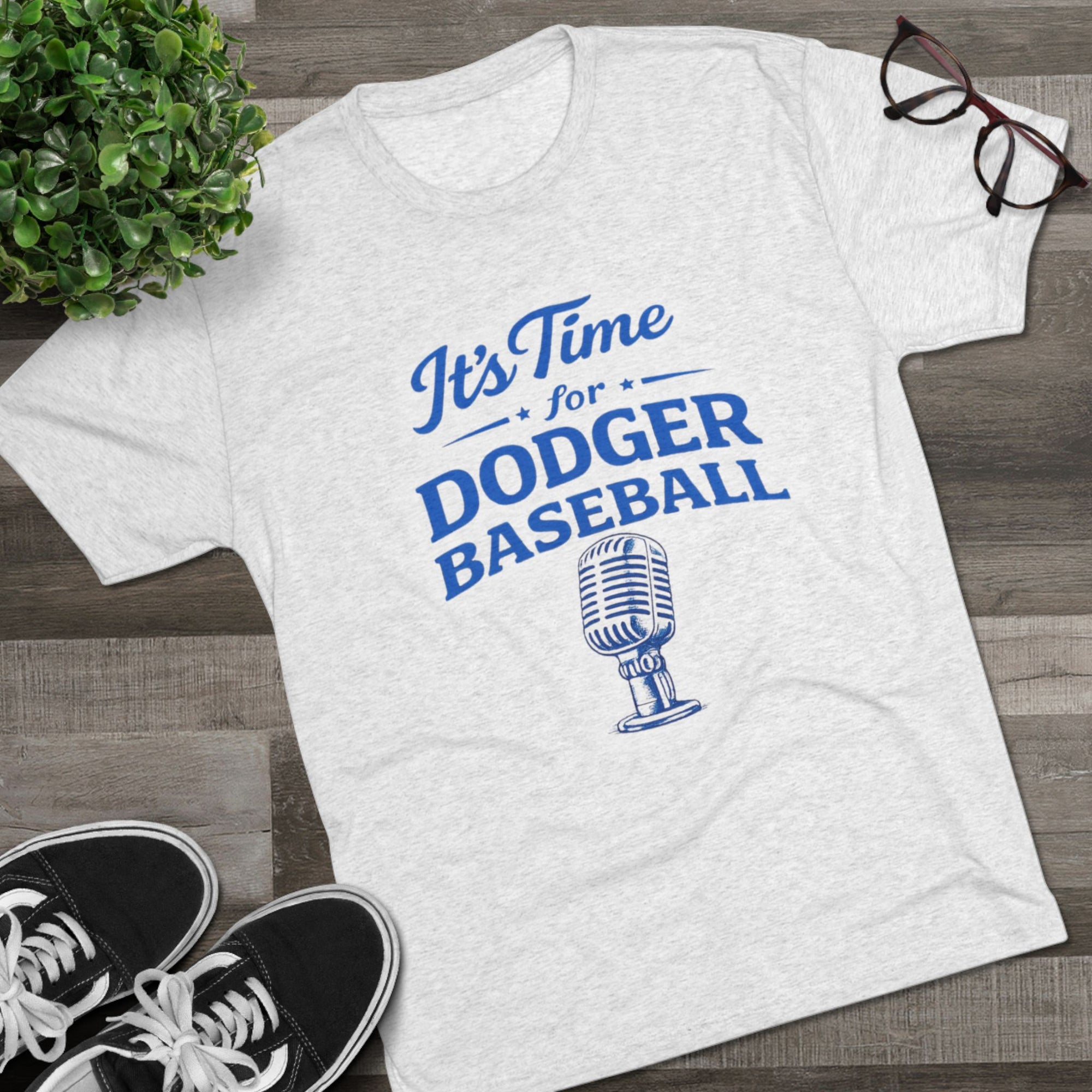 It's Time for Dodger Baseball Shirt, Vintage Dodgers Fan Tee, Baseball Broadcaster Tribute Shirt, LA Baseball Fan Gift