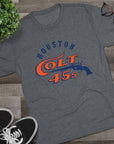Houston Colt .45s T-Shirt | Vintage Houston Baseball Shirt | Retro Texas Baseball Tee | Throwback Ballpark Shirt | Soft Triblend Tee Gift