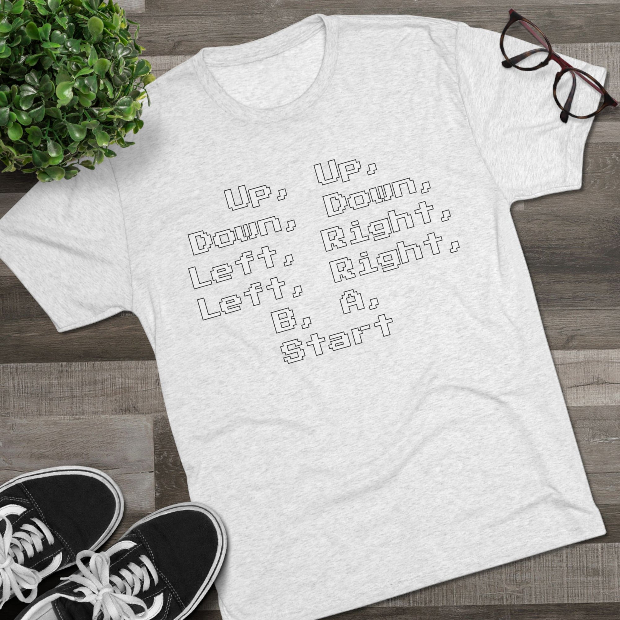 Contra Code Shirt | Up Down Cheat Code Tee | Retro Gaming Shirt | Gamer Nostalgia Tee | Vintage Arcade Shirt | Classic Gamer Gift