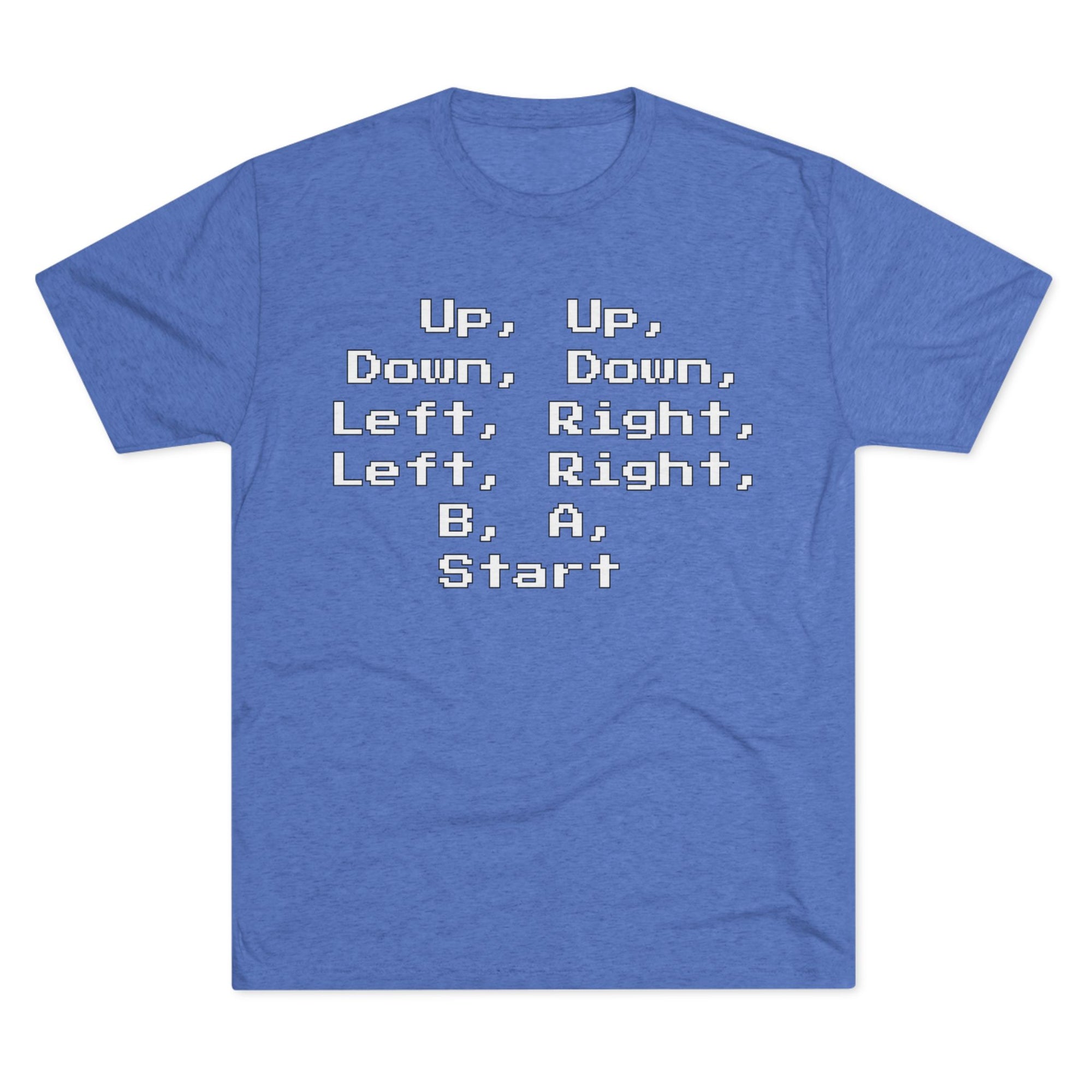 Contra Code Shirt | Up Down Cheat Code Tee | Retro Gaming Shirt | Gamer Nostalgia Tee | Vintage Arcade Shirt | Classic Gamer Gift