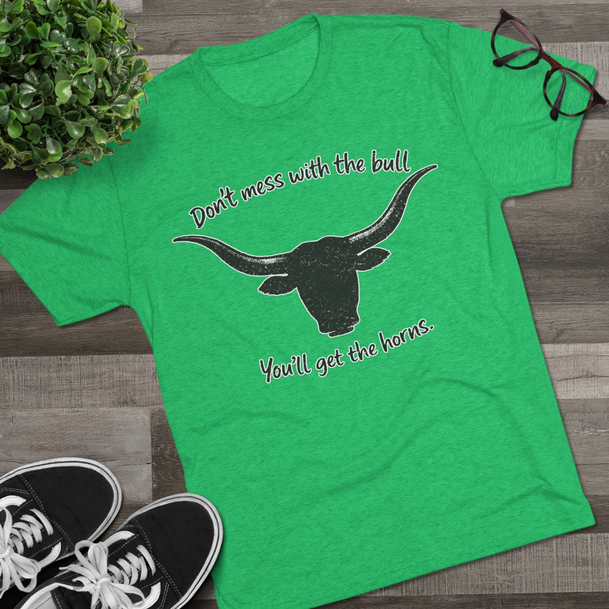 Don't Mess With The Bull Shirt, You'll Get The Horns Tee, Breakfast Club Quote, Funny Cowboy Shirt, Longhorn Tee, 80s Movie Gift