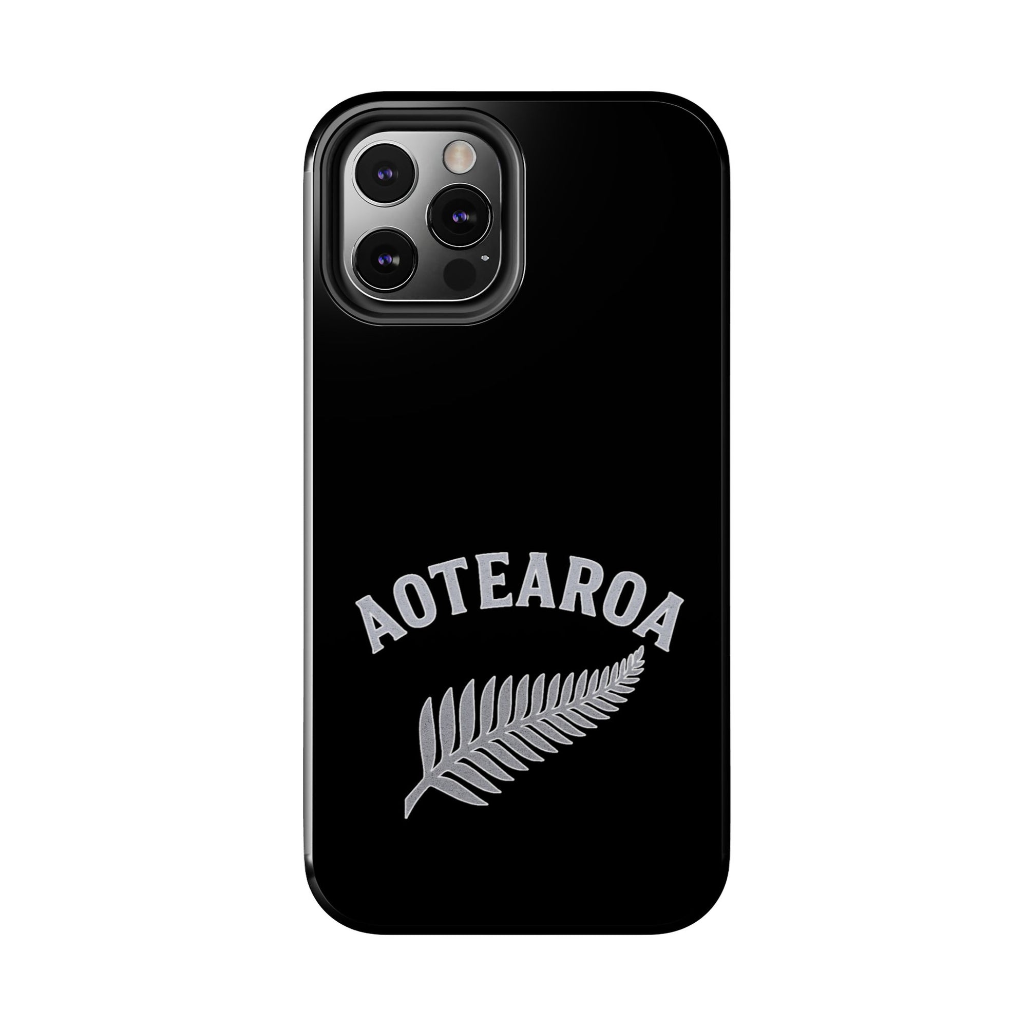 Aotearoa Phone Case | Silver Fern Phone Case | New Zealand iPhone Case | Kiwi Phone Case | Fern Design Phone Cover | NZ Pride Case