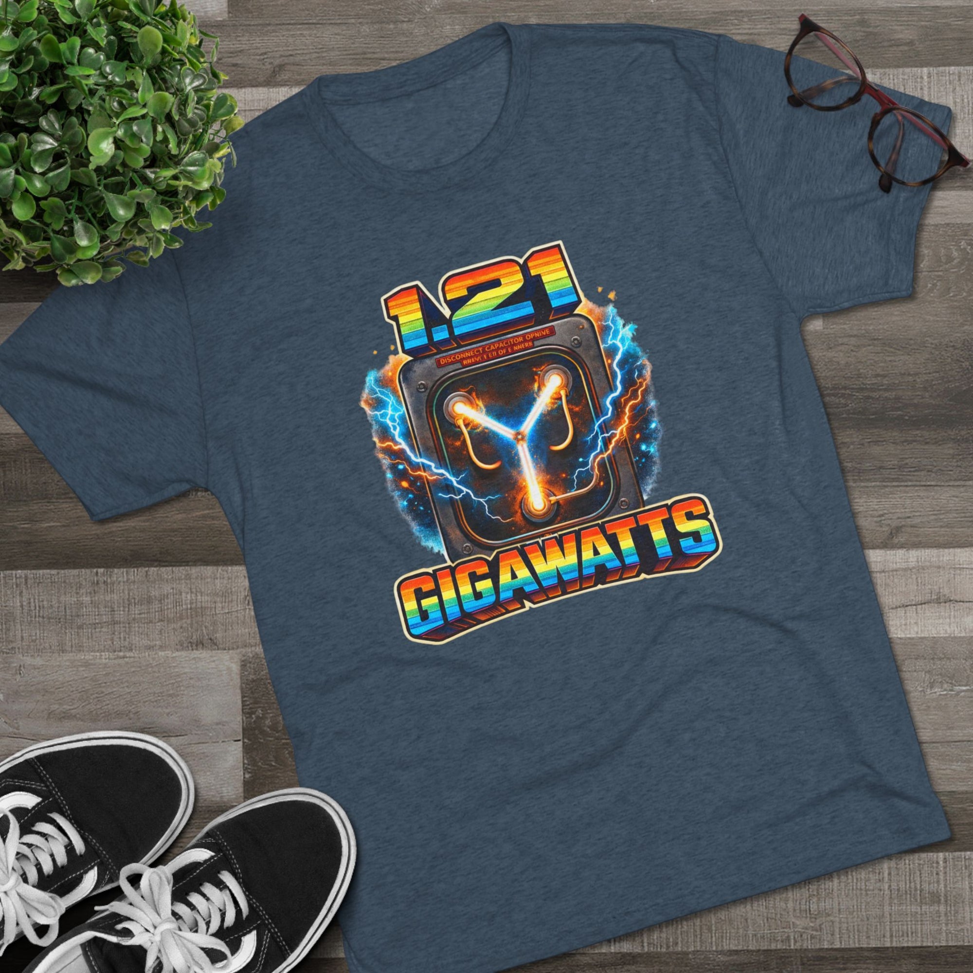 1.21 Gigawatts Shirt, Flux Capacitor Tee, Back To The Future Gift, 80s Movie Fan Shirt, Retro Sci Fi Tee, Funny 80s Gift For Him