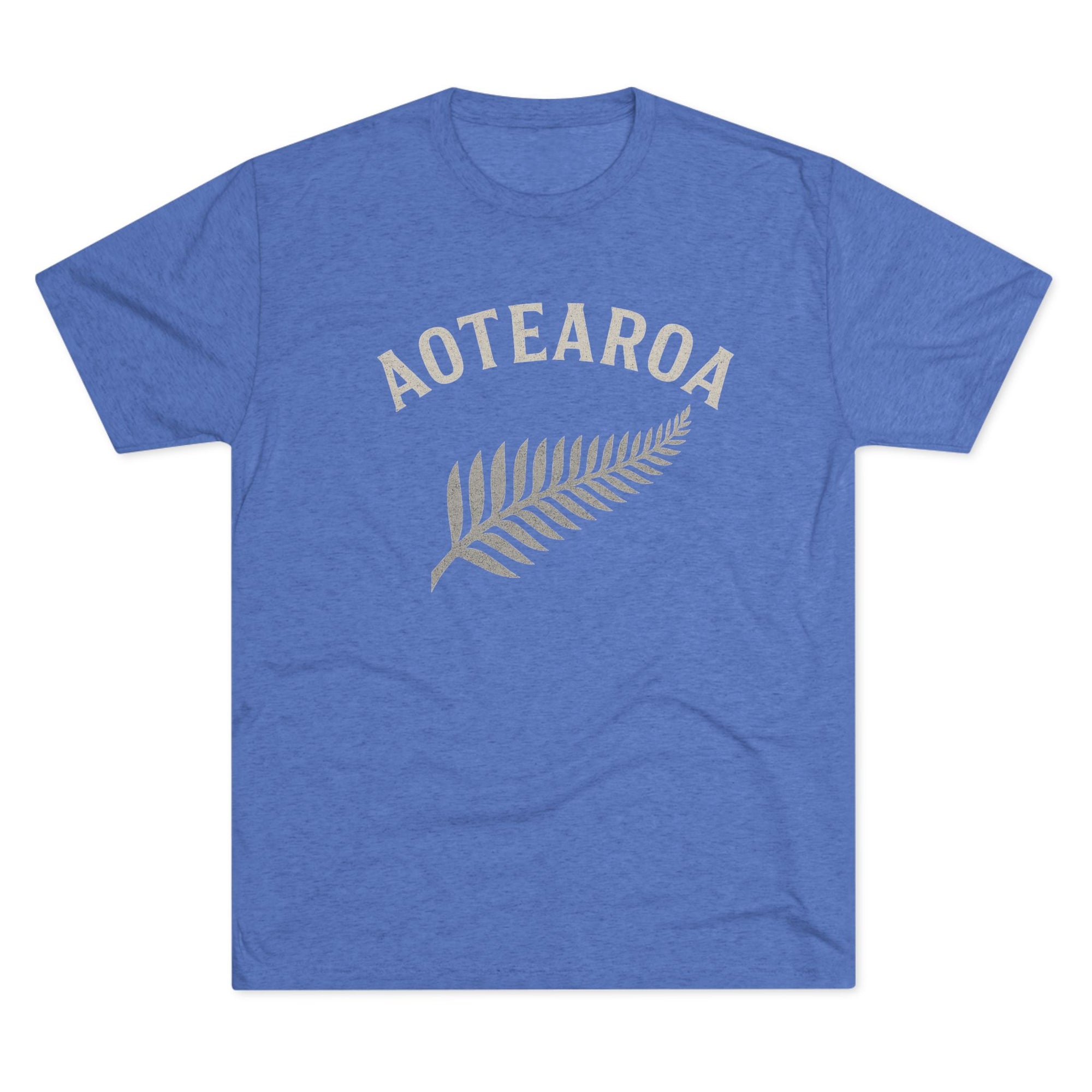Aotearoa New Zealand Tri-Blend Tee, Classic Soft Shirt for Men &amp; Women, Kiwi Travel Top, Vintage Tshirt, Comfortable Cotton Blend, Souvenir