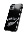 Aotearoa Phone Case | Silver Fern Phone Case | New Zealand iPhone Case | Kiwi Phone Case | Fern Design Phone Cover | NZ Pride Case