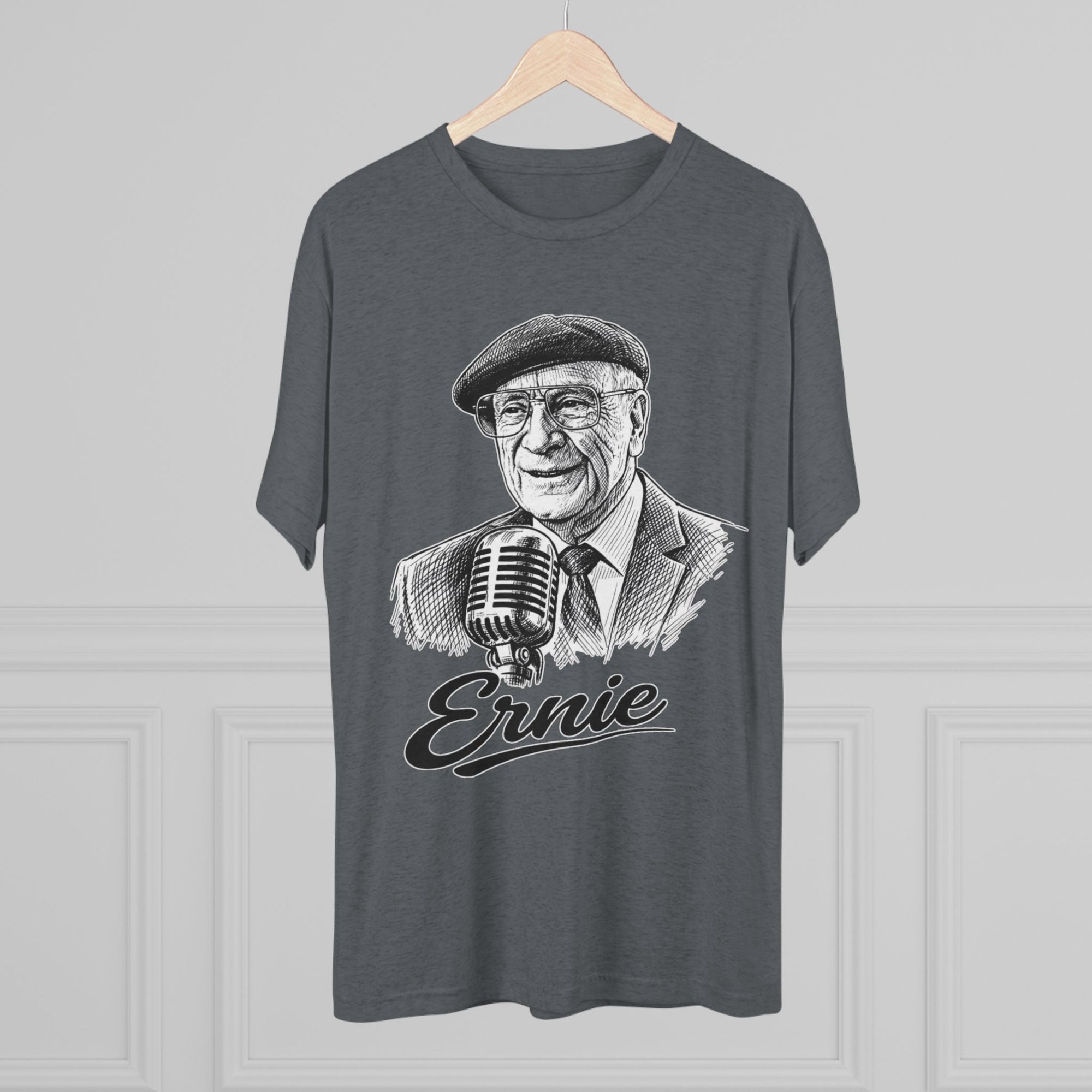 Ernie Harwell Shirt, Detroit Baseball Broadcaster Tribute Tee, Vintage Baseball Announcer Shirt, Detroit Baseball Fan Gift