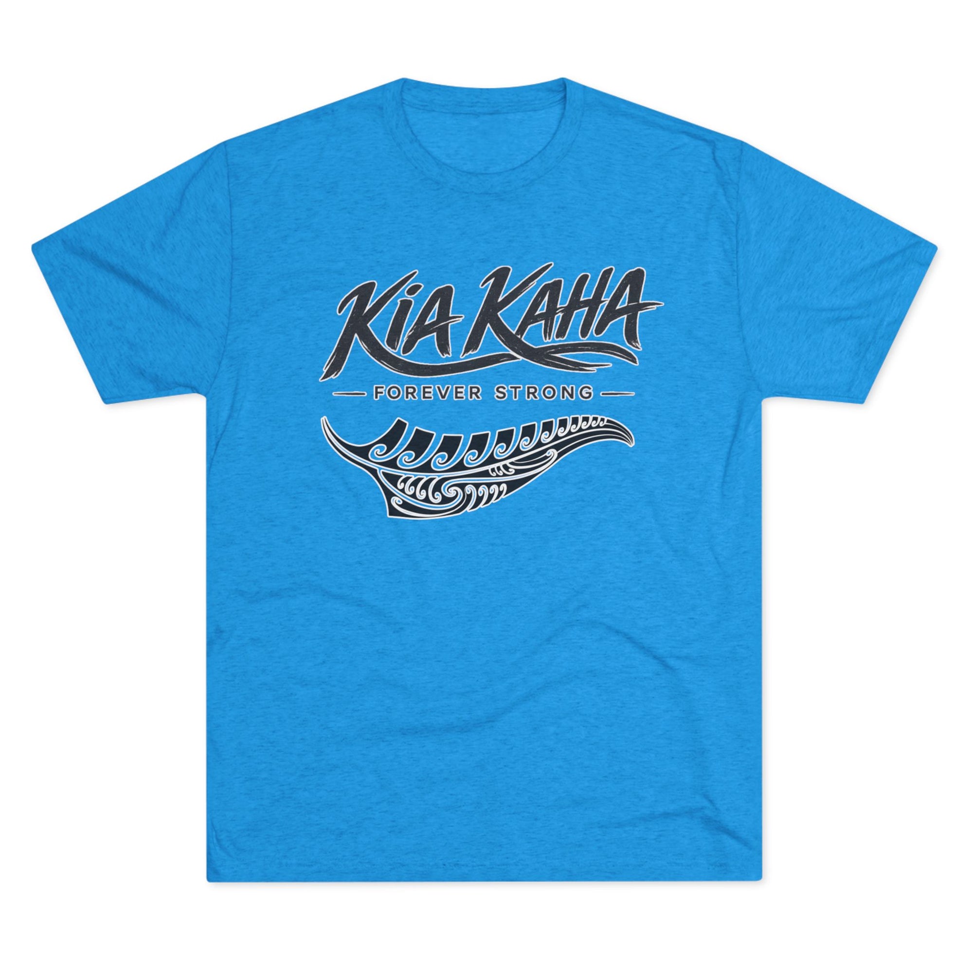 Kia Kaha Forever Strong Tee | Maori Koru Fern Design