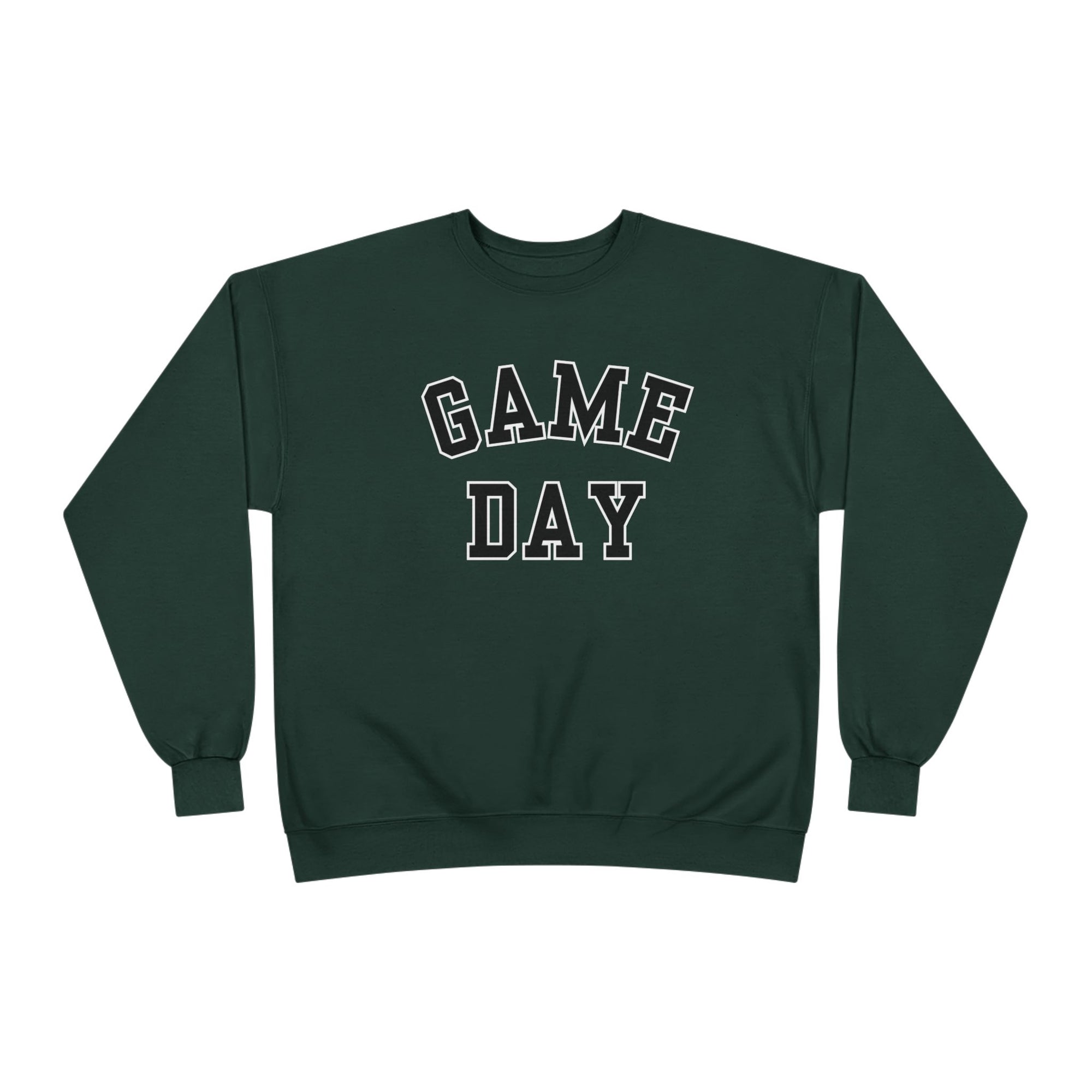 Game Day Crewneck Sweatshirt | Collegiate Lettering, Sports Fanwear