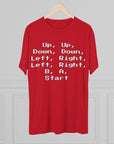 Contra Code Shirt | Up Down Cheat Code Tee | Retro Gaming Shirt | Gamer Nostalgia Tee | Vintage Arcade Shirt | Classic Gamer Gift