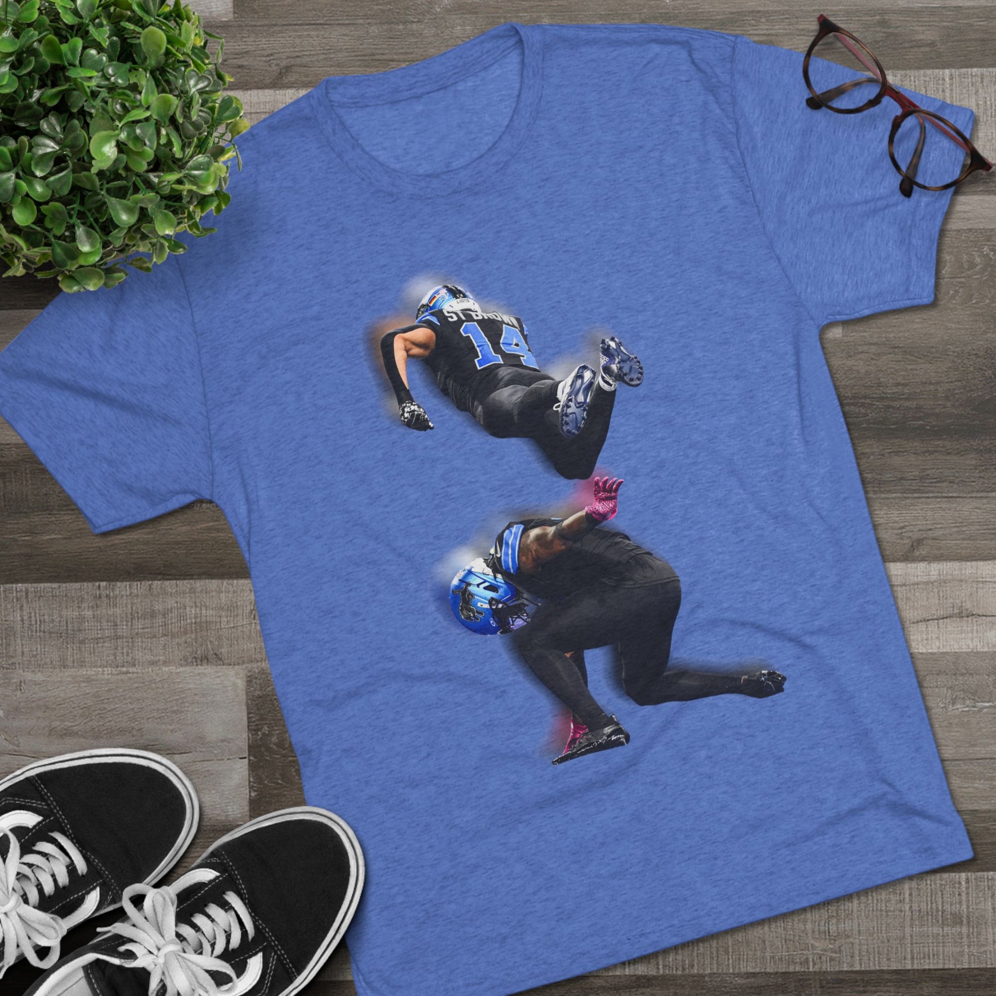 Lions Fans Football Players T-Shirt | Detroit Sports Tee