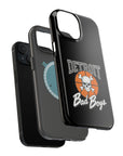 Detroit Bad Boys Skull Basketball Phone Case - Magnetic Impact-Resistant Case