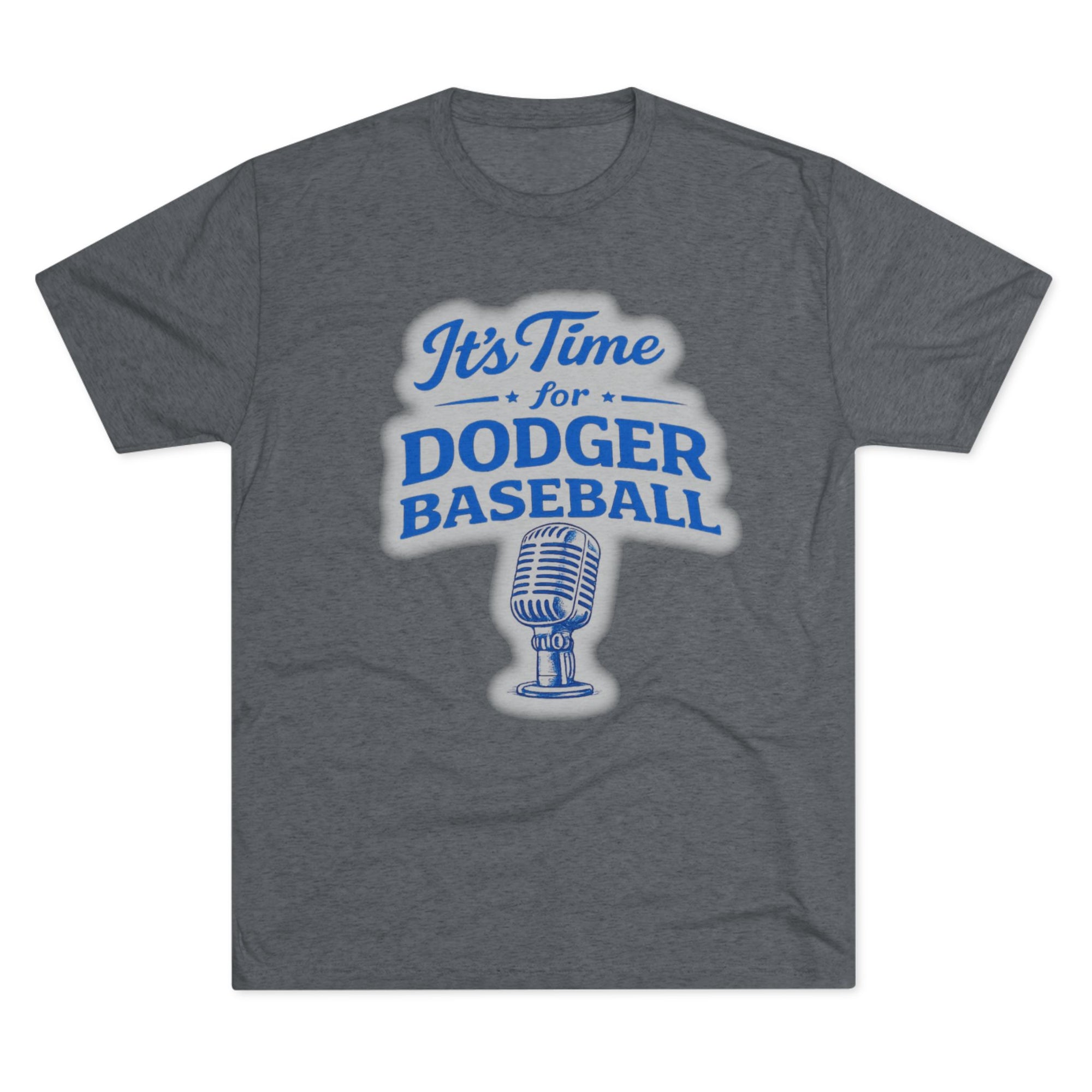 It's Time for Dodger Baseball Shirt, Vintage Dodgers Fan Tee, Baseball Broadcaster Tribute Shirt, LA Baseball Fan Gift