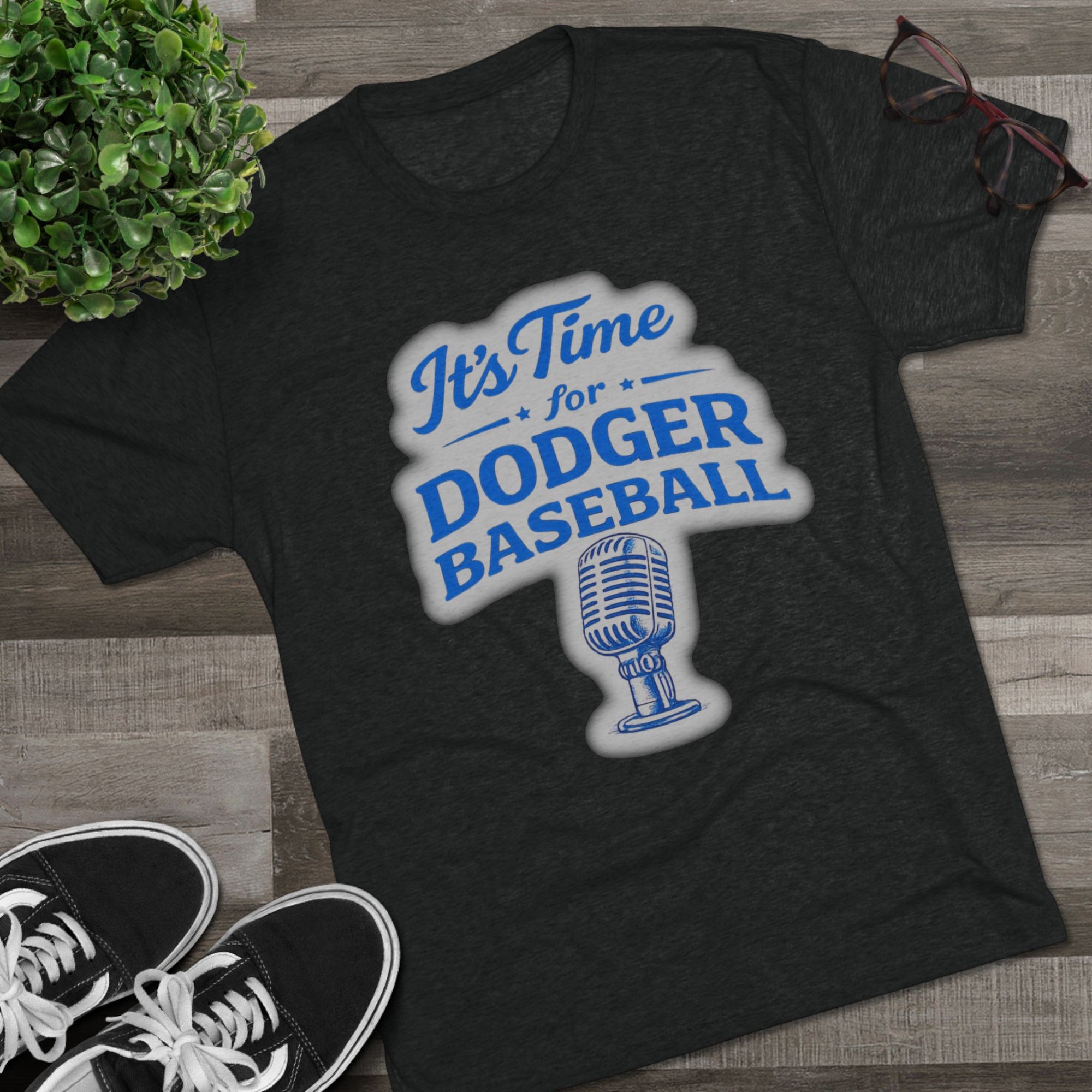 It's Time for Dodger Baseball Shirt, Vintage Dodgers Fan Tee, Baseball Broadcaster Tribute Shirt, LA Baseball Fan Gift