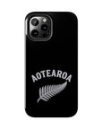Aotearoa Phone Case | Silver Fern Phone Case | New Zealand iPhone Case | Kiwi Phone Case | Fern Design Phone Cover | NZ Pride Case