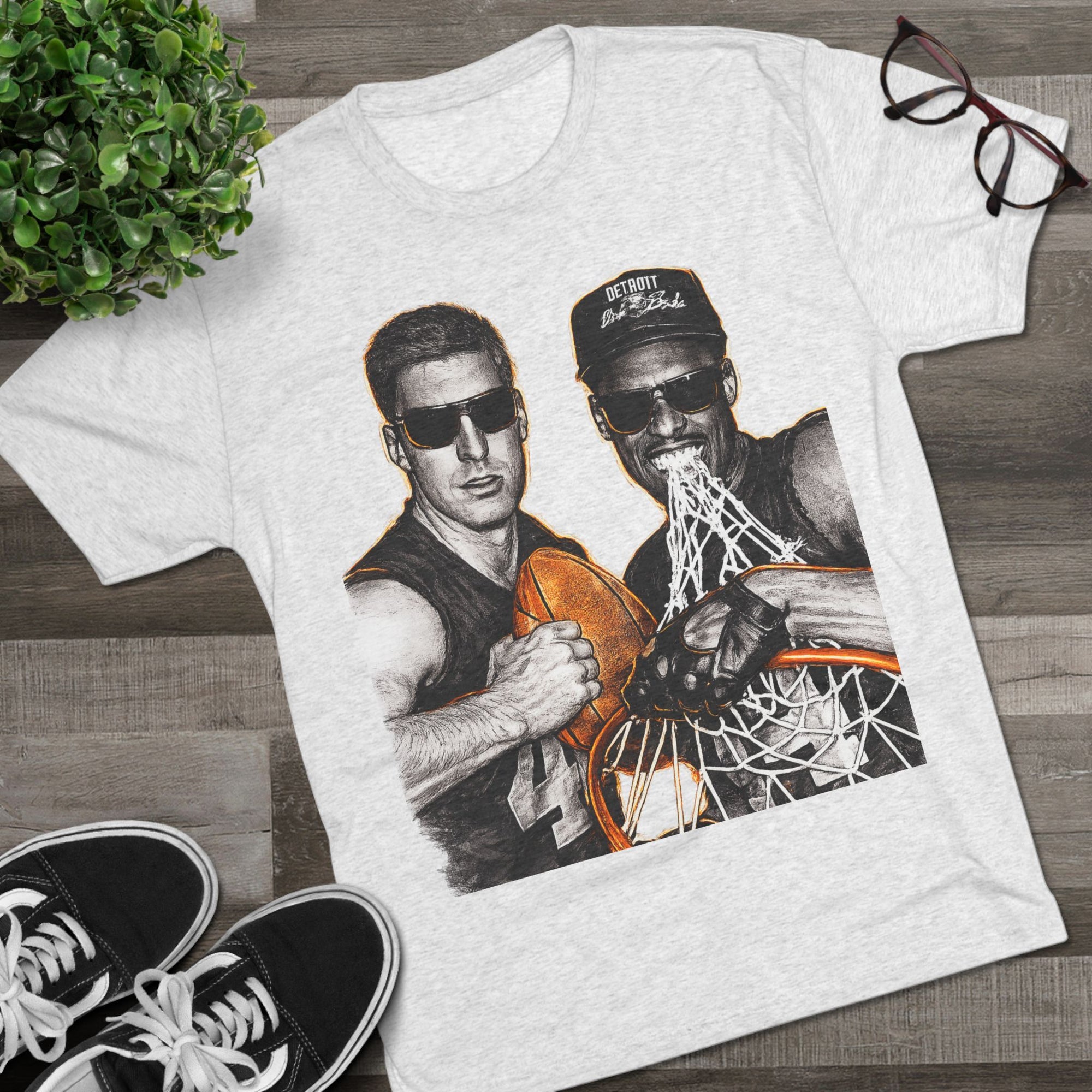 Copy of Mega Powers Tee | Vintage Wrestlers Hulk Hogan Randy Savage Macho Man