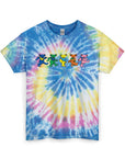 Tie Dye Dancing Bear Shirt | Rainbow Bear Tee | Festival Tie Dye Shirt | Colorful Bear T-Shirt | Hippie Shirt | Psychedelic Tee