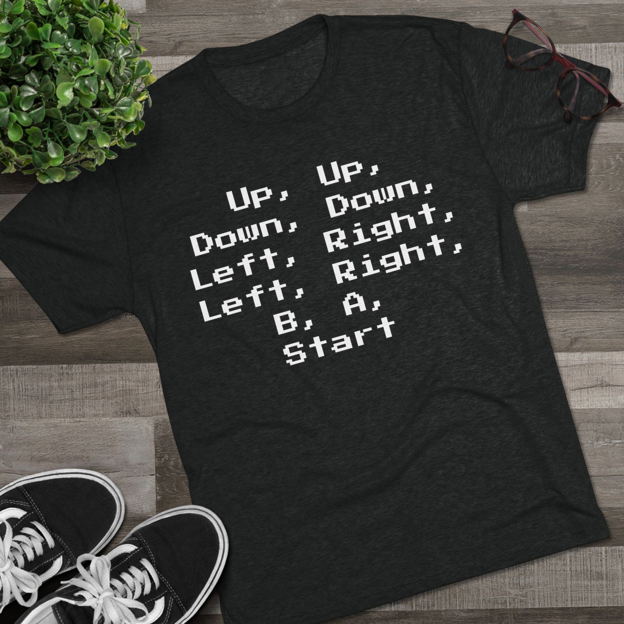 Contra Code Shirt | Up Down Cheat Code Tee | Retro Gaming Shirt | Gamer Nostalgia Tee | Vintage Arcade Shirt | Classic Gamer Gift