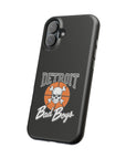 Detroit Bad Boys Skull Basketball Phone Case - Magnetic Impact-Resistant Case