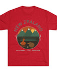 Aotearoa New Zealand Tri-Blend Tee, Classic Soft Shirt for Men & Women, Kiwi Travel Top, Vintage Tshirt, Souvenir