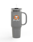 Bad Boys Detroit 40oz Tumbler | Stanley Style Cup | Detroit Basketball Tumbler | Retro Basketball Mug | Insulated Travel Mug | Pistons Cup