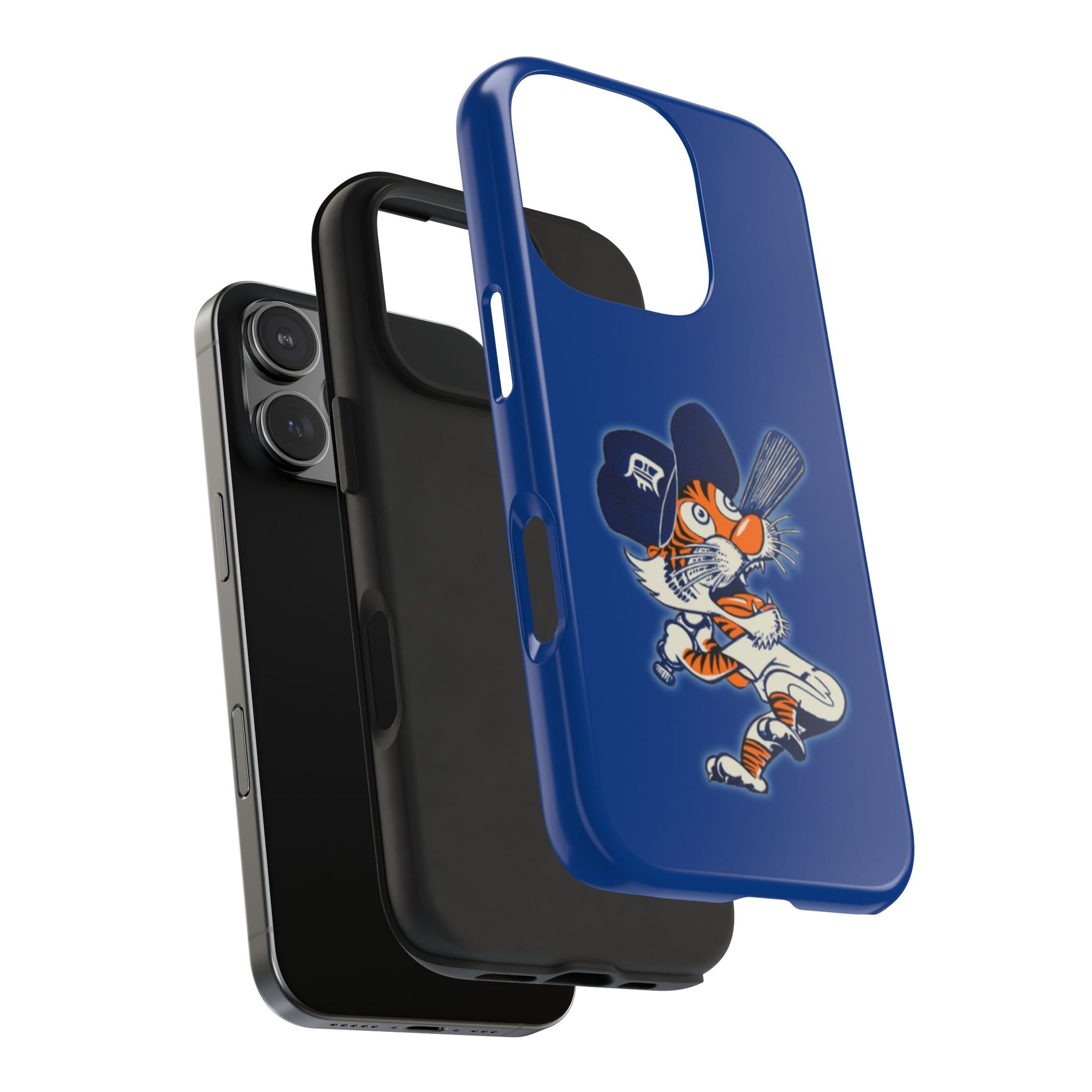Detroit Tiger Phone Case | Baseball Style iPhone Case | Retro Tiger Case | Detroit Baseball Phone Case | Sports Fan Case